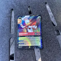 Disney Lorcana Donald Duck Epcot Festival Of The Arts Promo Trading Card RTS - Image 1