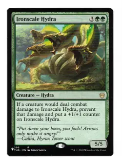 Magic the Gathering MTG Card: Ironscale Hydra #296 The List THB Rare! NM - Image 1