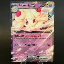 Pokemon TCG - Alcremie EX 075/159 Journey Together - Ultra Rare Holo Card NM/M - Image 1