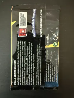 Pokemon TCG Shining Fates Booster Pack SEALED 753569127335 - Image 2