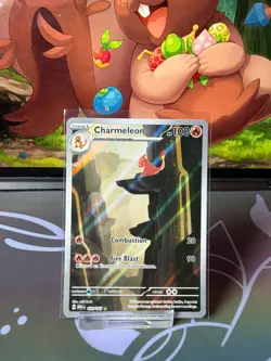 Charmeleon - 169/165 - English 151 - Illustration Rare NM Pokemon TCG Card IR - Image 1