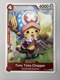 One Piece - ST21-008 - Tony.Tony.Chopper - Starter EX: Gear 5 Foil NM - (1) Card - Image 1