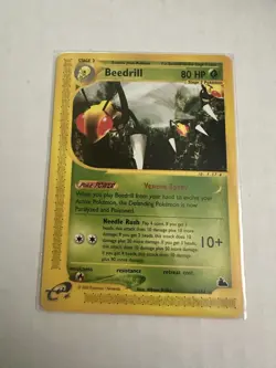 Beedrill - 5/144 - Pokemon Skyridge Non-Holo Card NM - Image 1