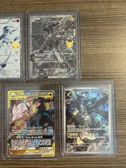 Pokemon TCG Zekrom Reshiram 5 Card Lot GX TAG TEAM 25th & more English - Image 3