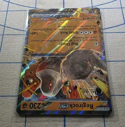 Pokemon Destined Rivals Regirock EX 101/182 Card - Image 4