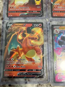 pokemon charizard card lot of 6. Charizard V, EX, EX included - Image 2