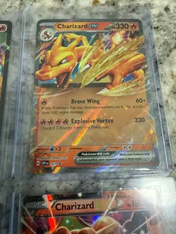 pokemon charizard card lot of 6. Charizard V, EX, EX included - Image 5