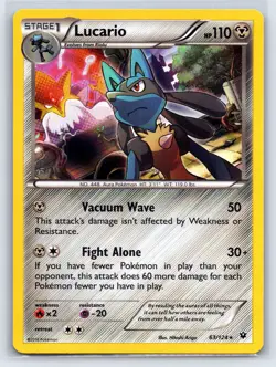 Lucario - 63/124 (Cosmos Holo) Holo Promo Miscellaneous Cards & Products 063/124 - Image 1