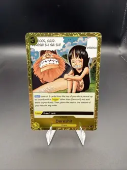 EXACT CARD PICTURED Dereshi One Piece TCG OP09-117 Emperors New World Eng Foil - Image 1