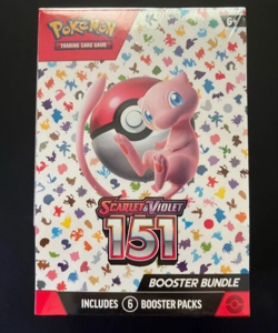 Pokemon TCG Scarlet & Violet 151 Booster Bundle Box Trading Card Game Pack Set - Image 1