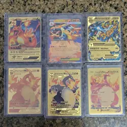 Pokemon Charizard VMAX Collection Lot of 6 cards - Image 1
