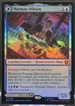Norman Osborn #39 Marvel's Spider-Man Foil Mythic - Image 1