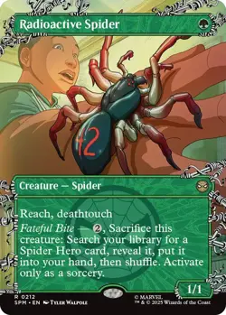 Radioactive Spider (Borderless) 212 Marvel's Spider-Man NM EN - Image 1
