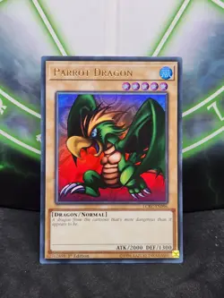 Yugioh Parrot Dragon LCKC-EN096 Ultra Rare 1st Edition NM - Image 1