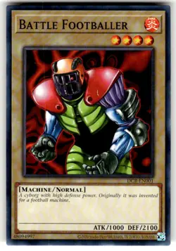 Yugioh! Battle Footballer - DCR-EN001 - Common - Unlimited 25th Anniversary NM - Image 1