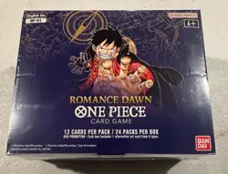 One Piece Card Game Romance Dawn Booster Box OP-01 (White Bottom) FACTORY SEALED - Image 1