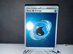 2023 Pokemon Basic Water 003 Energy 001 SVE 151 Cosmos Holo Rare SWIRL Card NM+ - Image 1