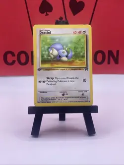 Dratini 53/82 1st Edition Team Rocket Regular Pokemon Card LP - Image 2