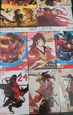 Yoriichi Tsugikuni Card Lot 10 Cards Demon Slayer CCG Anime Upper Rank Demon - Image 3