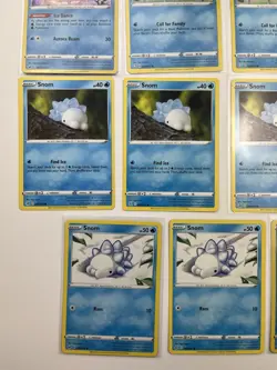 15 Card Lot Of Frosmoth Snom Pokemon TCG Reverse Holo - Image 5