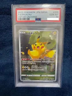 PSA 10 Pikachu AR 205/172 S12a VSTAR Universe Pokemon Card Japanese Gem Mint - Image 1