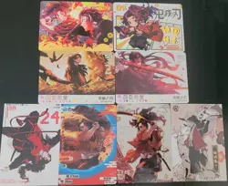 Yoriichi Tsugikuni Card Lot 8 Cards Demon Slayer CCG Anime Upper Rank Demon - Image 1