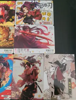 Yoriichi Tsugikuni Card Lot 8 Cards Demon Slayer CCG Anime Upper Rank Demon - Image 4