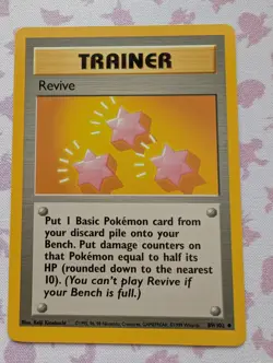 Trainer Revive 89/102 Pokemon Card - Image 1
