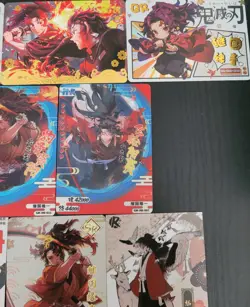 Yoriichi Tsugikuni Card Lot 8 Cards Demon Slayer CCG Anime Upper Rank Demon - Image 3