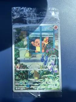 Pokemon TCG Obsidian Flames Charmander #044 SVP Black Star Promo Card, Sealed - Image 1