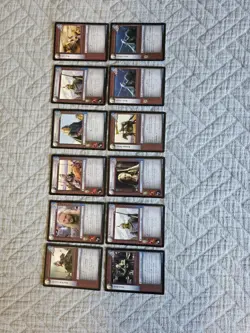 Lord of the Rings TCG Skirmish Kit RHOAN SKIRMISH KIT 12 Card Lot Decipher 2001 - Image 1