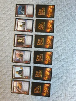 Lord of the Rings TCG Skirmish Kit RHOAN SKIRMISH KIT 12 Card Lot Decipher 2001 - Image 3