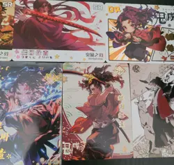 Yoriichi Tsugikuni Card Lot 7 Cards Demon Slayer CCG Anime Upper Rank Demon - Image 3