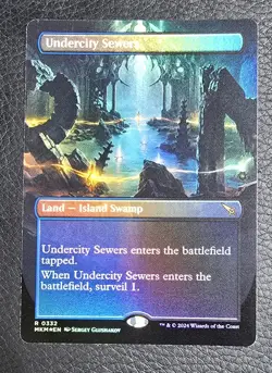 Undercity Sewers (Borderless) Murders at Karlov Manor Foil MTG Magic Card - Image 1