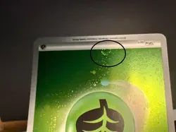 2023 Pokemon Basic Grass Energy 001 SVE 151 Cosmos Holo Rare SWIRL Card NM+ - Image 2