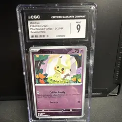 The Pokemon Company Mimikyu Phantasmal Flames 042/094 CGC 9 Reverse Holo 70HP - Image 1