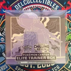 Pokemon - Chilling Reign Pokemon Center Elite Trainer Box (Shadow Rider Calyrex) - Image 1