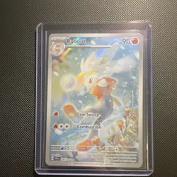 Pokemon TCG Raboot 147/142 Sv07: Stellar Crown Illustration Rare Holo - Image 1