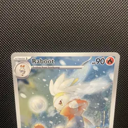 Pokemon TCG Raboot 147/142 Sv07: Stellar Crown Illustration Rare Holo - Image 4