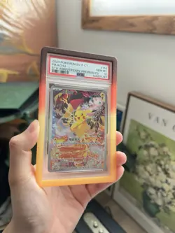 Pokemon Pikachu 5th Anniversary Premium CHINESE Full Art Promo 153/SV-P PSA 10 - Image 1