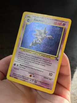 Pokemon TCG “Haunter” 6/62 Fossil Holo Rare Unlimited 1999 HE04 - Image 4