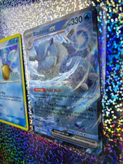 2006 Pokemon TCG EX Crystal Guardians Reverse Holo 43/100 Wartortle (Damaged) - Image 3