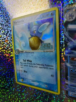 2006 Pokemon TCG EX Crystal Guardians Reverse Holo 43/100 Wartortle (Damaged) - Image 5