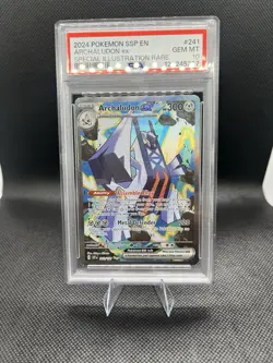 Pokemon TCG Archaludon EX Card 241/191 Surging Sparks IR PSA 10 - Image 1