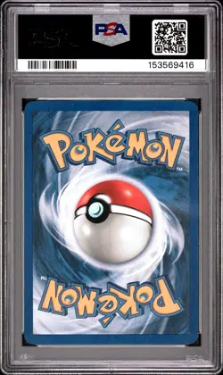 2000 POKEMON PROMO BLACK STAR POKEMON LEAGUE #11 EEVEE-HOLO PSA 6 - Image 2
