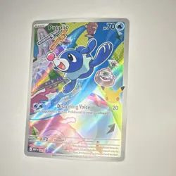 Nintendo Popplio Mega Evolution Promo Holo Full Art Promo 045 70 HP EN 2026 - Image 1