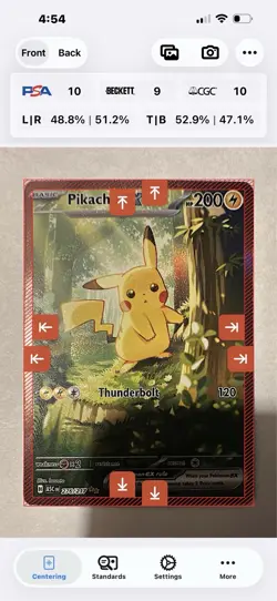 Pikachu ex 276/217 Pokemon Ascended Heroes Special Illustration Rare Near Mint - Image 4