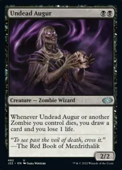 Undead Augur - Jumpstart 2022 #482 MTG Magic The Gathering - Image 1