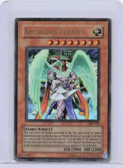 YuGiOh Archlord Zerato AST-034 Ultra Rare Unlimited Ancient Sanctuary LP/MP 🔥 - Image 1