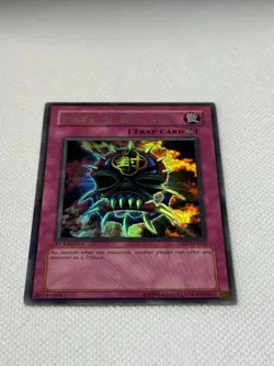 Yugioh Mask of Restrict 1st Edition LON-018 Ultra Rare NM - Image 3